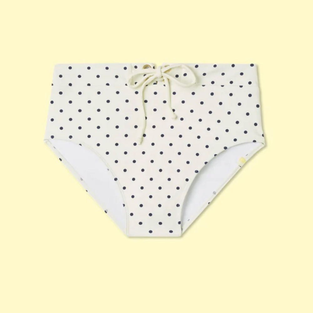 Summersalt Lace Up High Rise Bikini Bottom 12